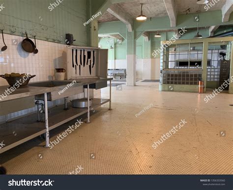 Alcatraz Prison Kitchen View Stock Photo 1356333560 Shutterstock