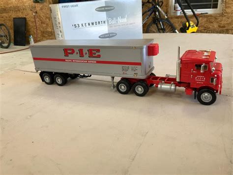 Kenworth Bull Nose P I E First Gear Coe Tractor W Trailer