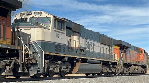 BNSF 5874 Leads A NB Empty Coal With A Horn Fail And Two Big Macs