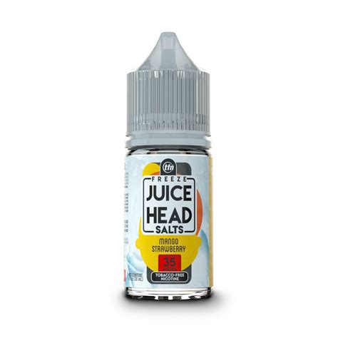 Juice Head Salt Mango Strawberry Freeze E Liquid Flavor And Vaping