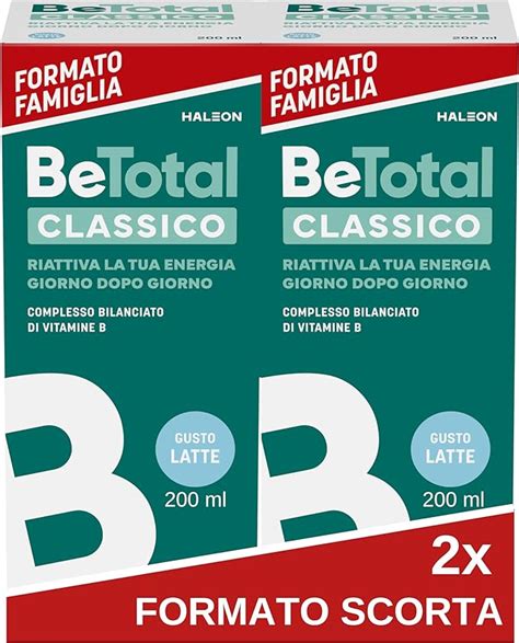 Be Total Classico Integratore Alimentare Di Vitamina B Riattiva L