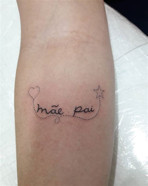 Tatuagem Nome Mae E Pai - Tatuagem de pai e mãe: 85 opções para registrar esse amor na pele