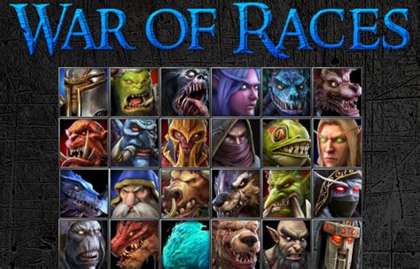 Featured map War of Races | Warcraft 3: Reforged - Map database