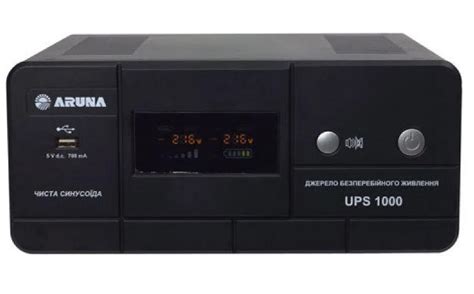 ИБП (Источник бесперебойного питания) Aruna UPS 1000 с правильной ...