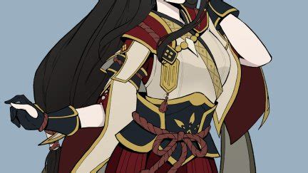 Hinoa Long Hair Brunette Solo Anime Anime Girls Monster Hunter