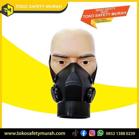 Masker Obat Single NP 305 Chemical Respirator Tabung Single Filter