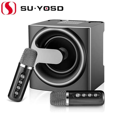 Su Yosd W Professional Karaoke Dual Microphone Wireless Bluetooth D