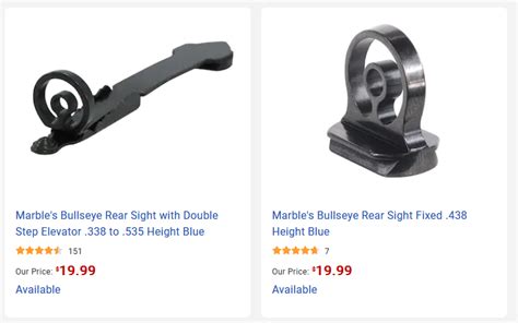 marble arms bullseye sight oklahoma shooters