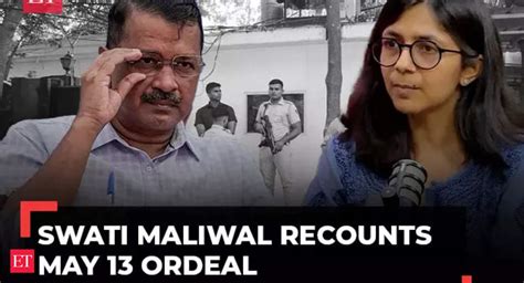 Swati Maliwal Swati Maliwal Breaks Silence On Assault At Cm Kejriwal S House Bibhav Kumar