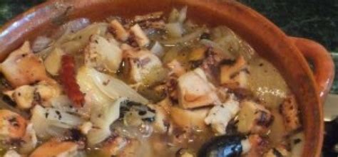 Pulpo en escabeche Federación Mexicana de Diabetes A C