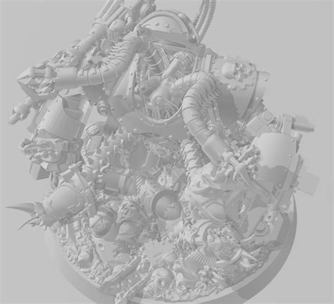 3D File Adep Ass Mechanicum Battle Female Poxy One Page Poxy Pinup War Games 3D Printer Design