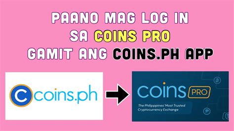 PAANO MAG SIGN IN SA COINS PRO GAMIT ANG COINS PH APP YouTube