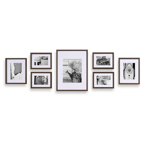 Gallery Perfect 7 Piece Frame Set Wall Frame Set Gallery Wall Frame