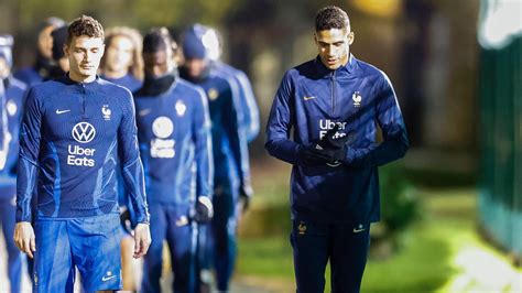 Manchester United defender Raphael Varane says au revoir to France side ...