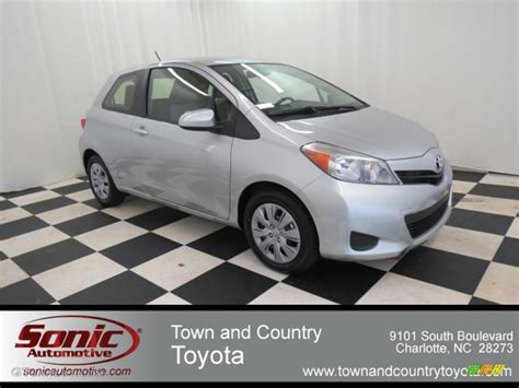 2012 Classic Silver Metallic Toyota Yaris L 3 Door 74434248 GTCarLot