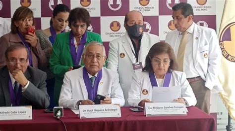 Rosa Gutiérrez Colegio Médico Del Perú Cuestiona Liderazgo De Ministra De Salud Rpp Noticias