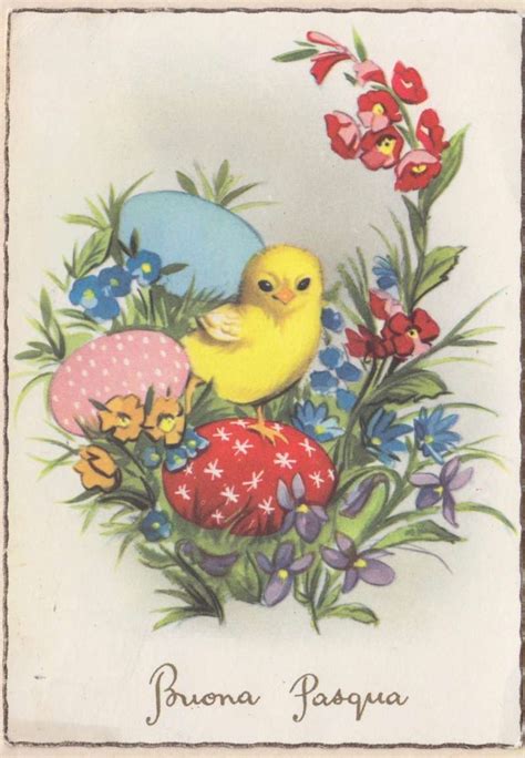 Cartolina Buona Pasqua Anno