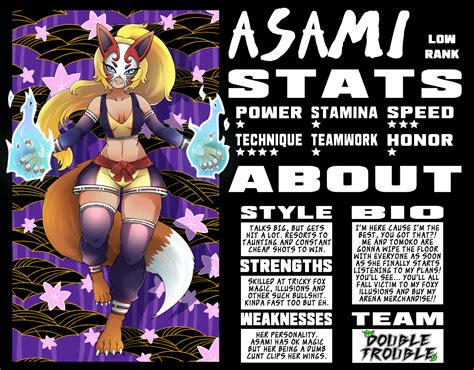 Asami Arena Bio MHFAP By PunishedKom Hentai Foundry