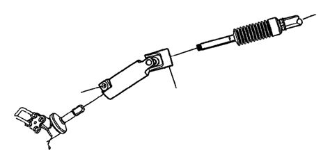 Aa Mopar Shaft Steering Column Intermediate Lower Factory