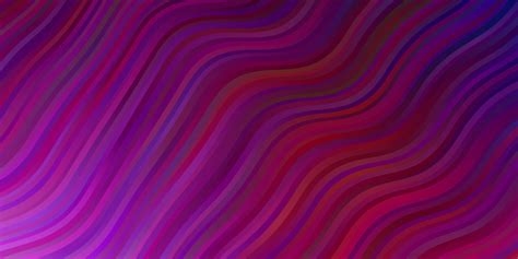 Dark Purple Pink Vector Background With Bent Lines 15679492 Vector