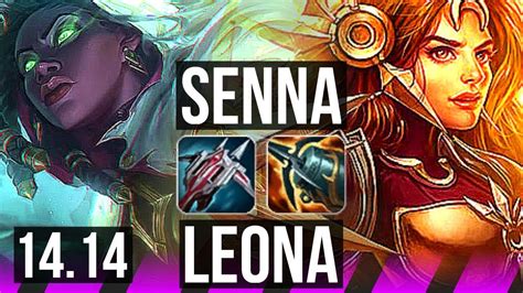 SENNA Karthus Vs LEONA Ezreal SUP Rank 6 Senna 8 5 20 NA