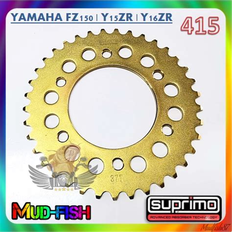 GEGANCU SUPRIMO YAMAHA FZ150 Y15ZR Y16ZR REAR GOLD HARDEN STEEL