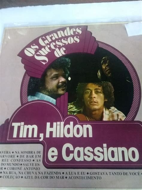 Tim Maia Hildo E Cassiano Disco De Vinil Lp Os Grandes Sucessos