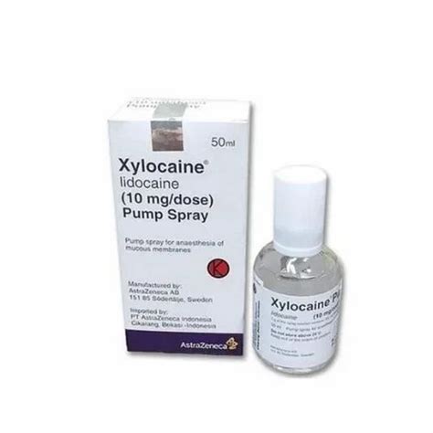 Lidocaine 10 Lignocaine 10 Spray For Commercial Treatment Local