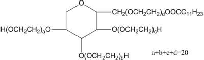 Tween Polysorbate Cas Iro Surfactant Co Ltd