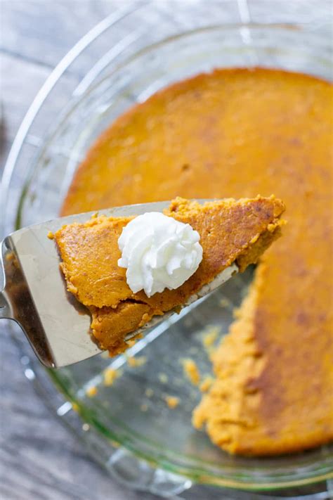 Low Carb Crustless Pumpkin Pie Easy To Make Recipe Thats Keto Friendly