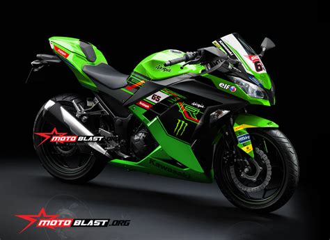 Modifikasi Striping Kawasaki Ninja R Fi Livery Wsbk Motoblast Hot Sex Picture