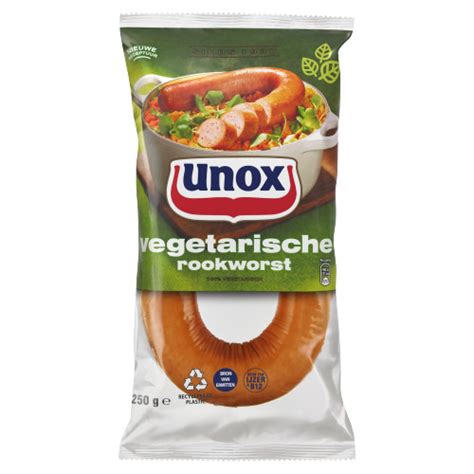 Unox Rookworst Vegetarische G G