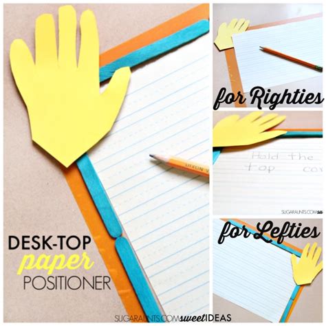 Paper Placement When Writing With A Desk Positioner The Ot Toolbox