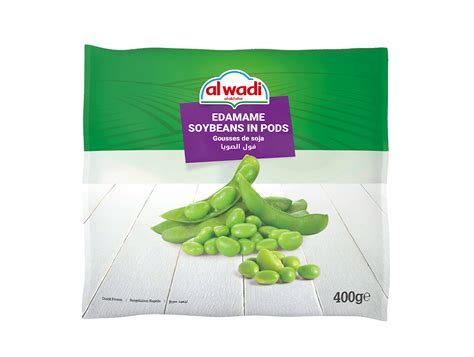 Frozen Edamame Soybeans In Pods Al Wadi Al Akhdar