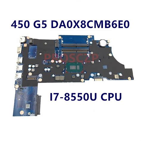 Da X Cmb E X C Mainboard For Hp Probook G G With I Cpu