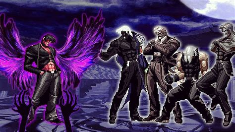 Kof Mugen Iori Yagami Fen Vs Ultimate Rugal Bosses Team Youtube