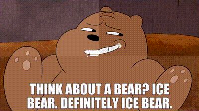 YARN Think About A Bear Ice Bear Definitely Ice Bear We Bare