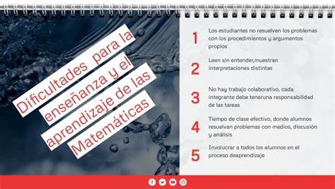 Dificultades para la enseñanza y el aprendizaje de las Matemáticas