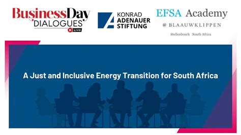 A Just And Inclusive Energy Transition For South Africa Youtube