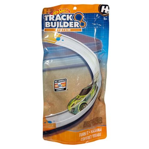 Hot Wheels Acess Rio De Pista Track Builder Curva De Alta Velocidade Mattel Em Promo O Na