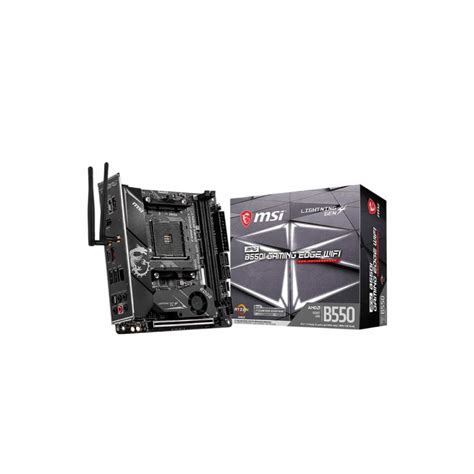 Msi Mpg B550i Gaming Edge Wifi Amd B550 Chipset Socket Am4 Mini Itx