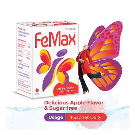 FeMax Sachet - Iron Supplement | Management of Iron Deficiency Anemia