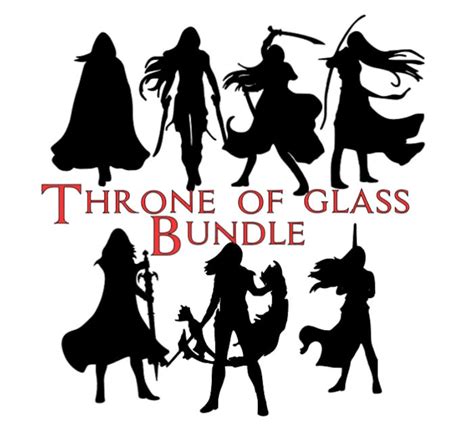 Throne Of Glass Svg Bundle Etsy