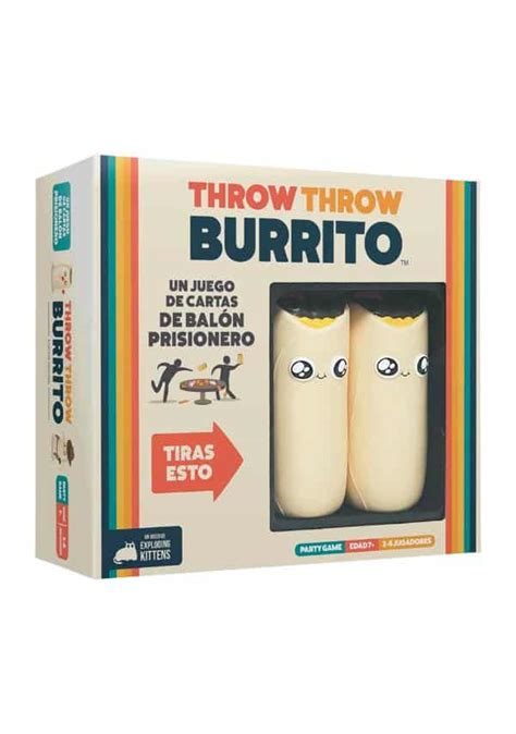 Throw Throw Burrito Gato Arcano Juegos De Mesa