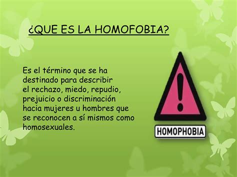 La Homofobia Ppt PPT