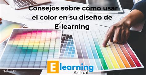 Consejos sobre cómo usar el color en su diseño de E learning