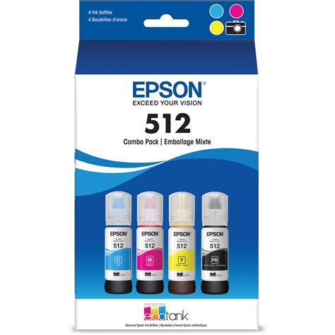 Epson Ecotank T Original Ink Bottle Combo Pbk C M Y At Inkjetsuperstore