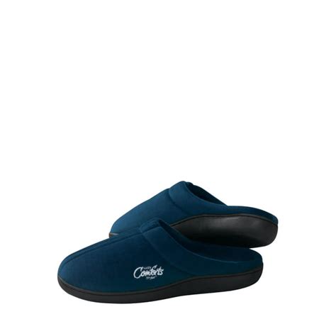Easy Comforts Styletm Memory Foam Slippers Removable Memory Foam