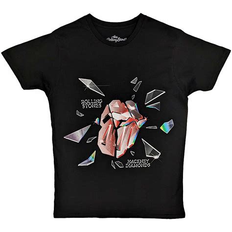 Rolling Stones Koszulka Hackney Diamonds Explosion Black M Skie