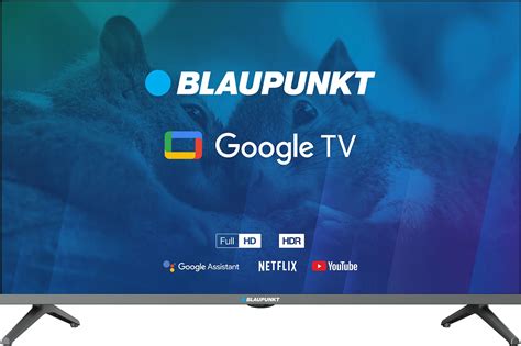 TELEWIZOR BLAUPUNKT 32 CALE LED FULL HD GOOGLE TV DVBT T2 HEVC